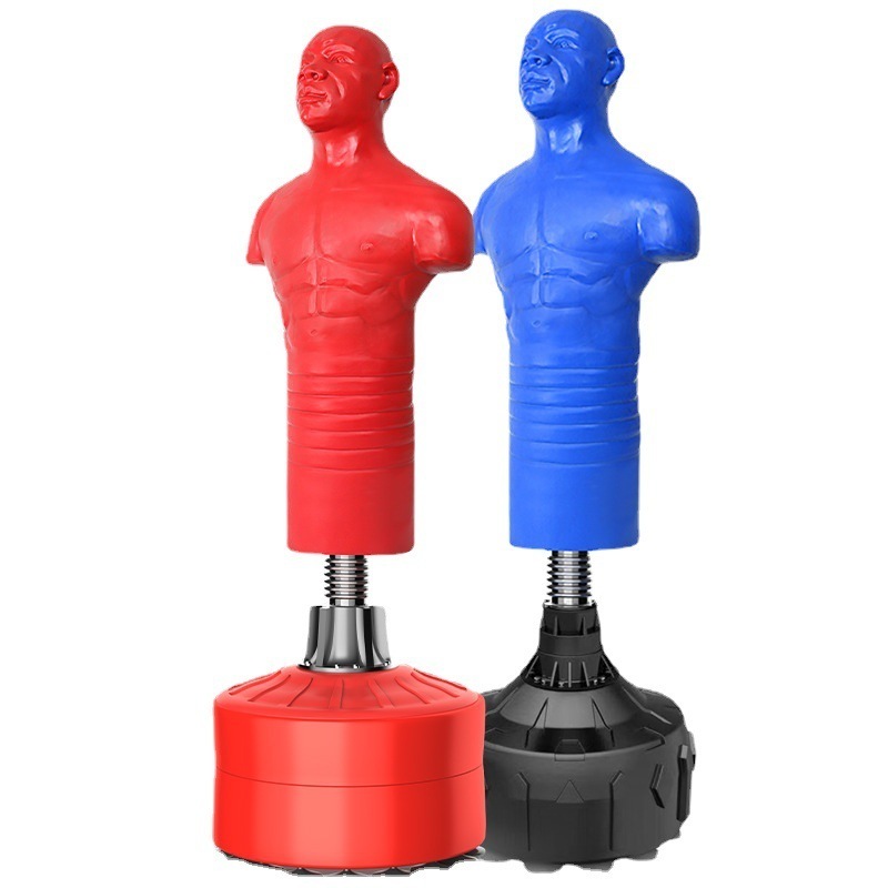 Freestanding 180cm Boxing-Dummy-Bob Saco De Boxeo Boxing Dummy Bob Rubber Man Punching Bag