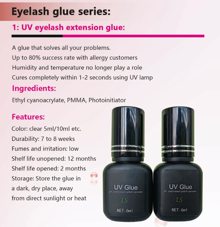 private label glue 0.5-1s high humidity eye lash glue for sensitive eyes and long lasting lash extension glue professional