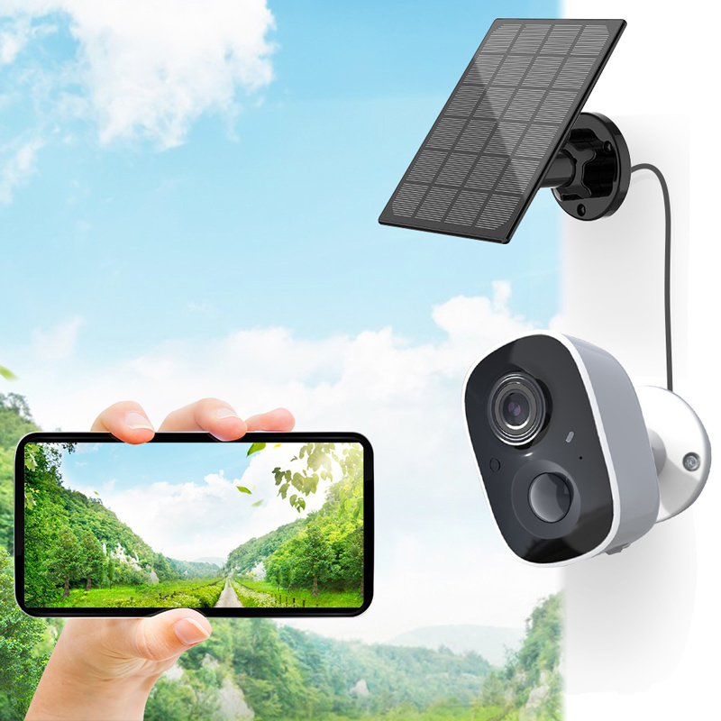 Shenzhen YIROKA hot sale solar camera high speaker ptz outdoor camera cctv camera with full color night vision