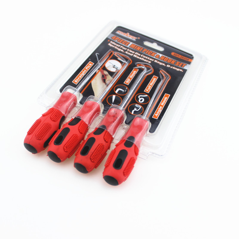 4 PC Car Tool Precision Hose Removal Hook Mini Pick Set