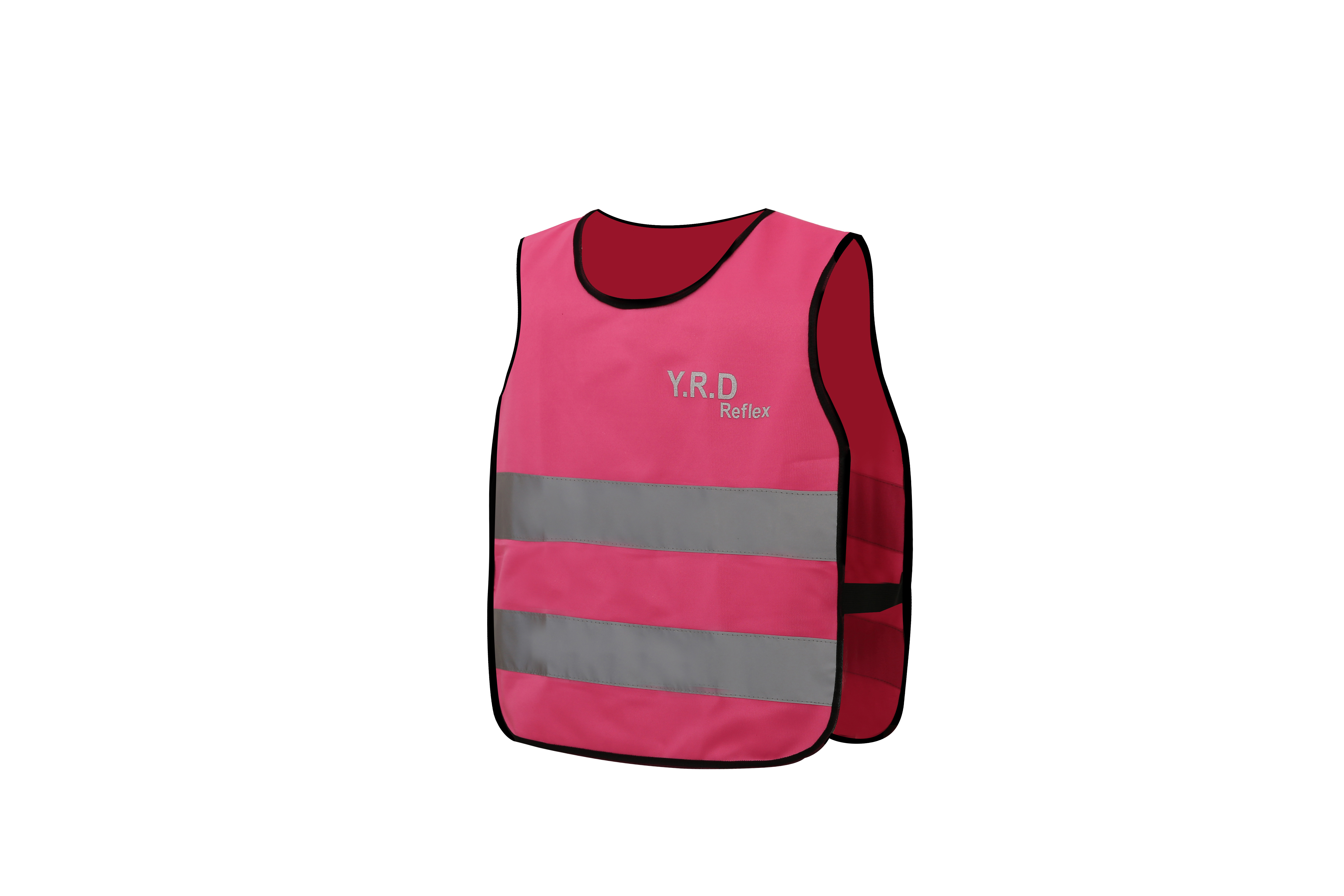 high visibility pink safety vest for kids