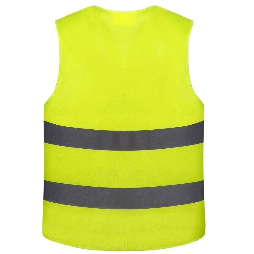 2020 newest hot sell hook and loop and zipper closure reflective safety vest