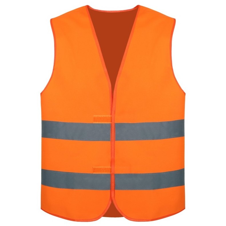 2020 newest hot sell hook and loop and zipper closure reflective safety vest