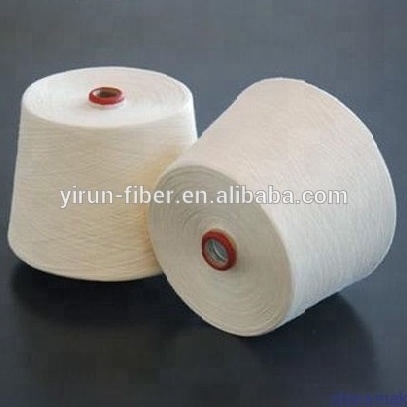 Semi Virgin polyester ring spun yarn for knitting guarantee dyeing-21s,32s,45s