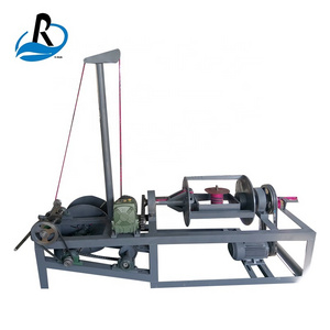 3 Or 4 Strands Twisted Plastic Pp Pe Rope Machine Sisal Jute Banana Fiber Cord Twisting Making Machine