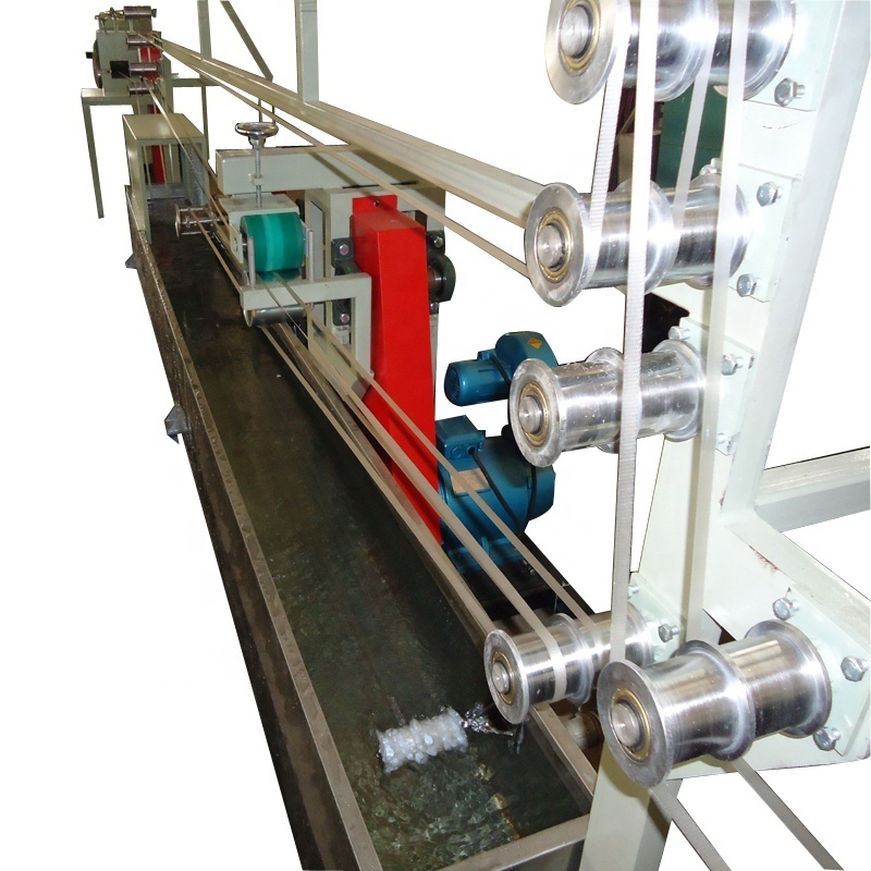 Excellent quality single screw packaging baler twine pp strapping plastic rope  making machine