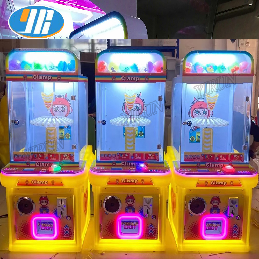 Kids Playground Game Center Automatic Gift Card Vending Clamp Machine Win Prize Game Machine