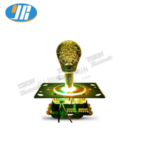 Wholesale 12v Illuminated Joystick Light Oval Crystal Ball Colorful LED For Arcade Crane Claw Game Vending Machine