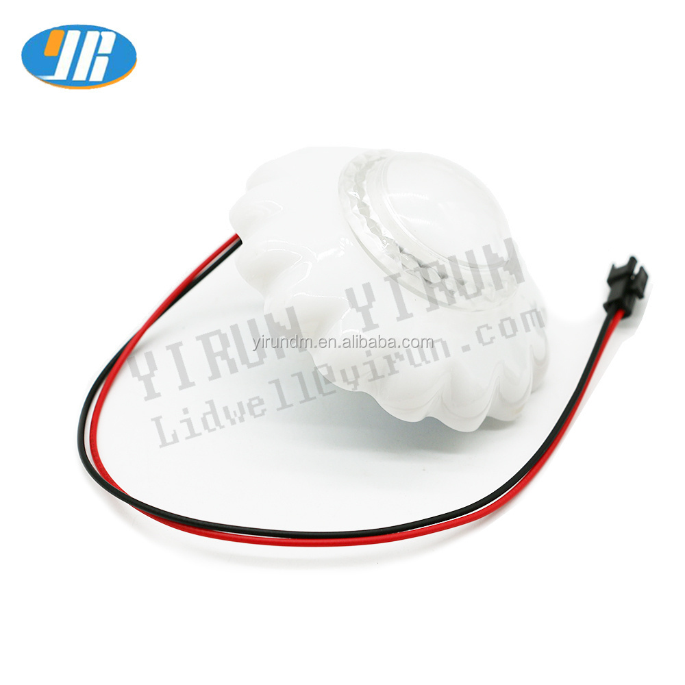 82MM illuminated push button momentary rgb light switch button for crane game machine