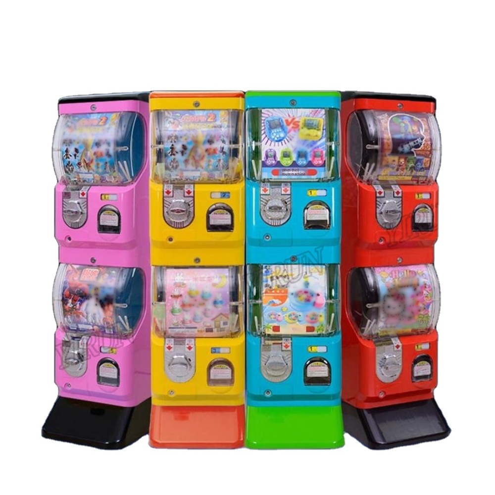 Factory OEM Three Layers Gashapon Machine Kid GACHA TOYS Game Ball Egg Toy Capsule Vending Machine