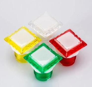 33mm square game machine push button arcade LED momentary push button illuminated illuminated switches push button