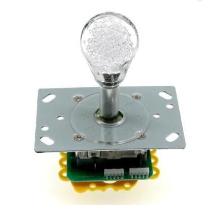 Wholesale 12v Illuminated Joystick Light Oval Crystal Ball Colorful LED For Arcade Crane Claw Game Vending Machine