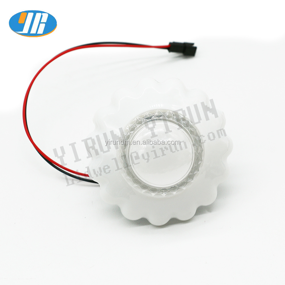 82MM illuminated push button momentary rgb light switch button for crane game machine