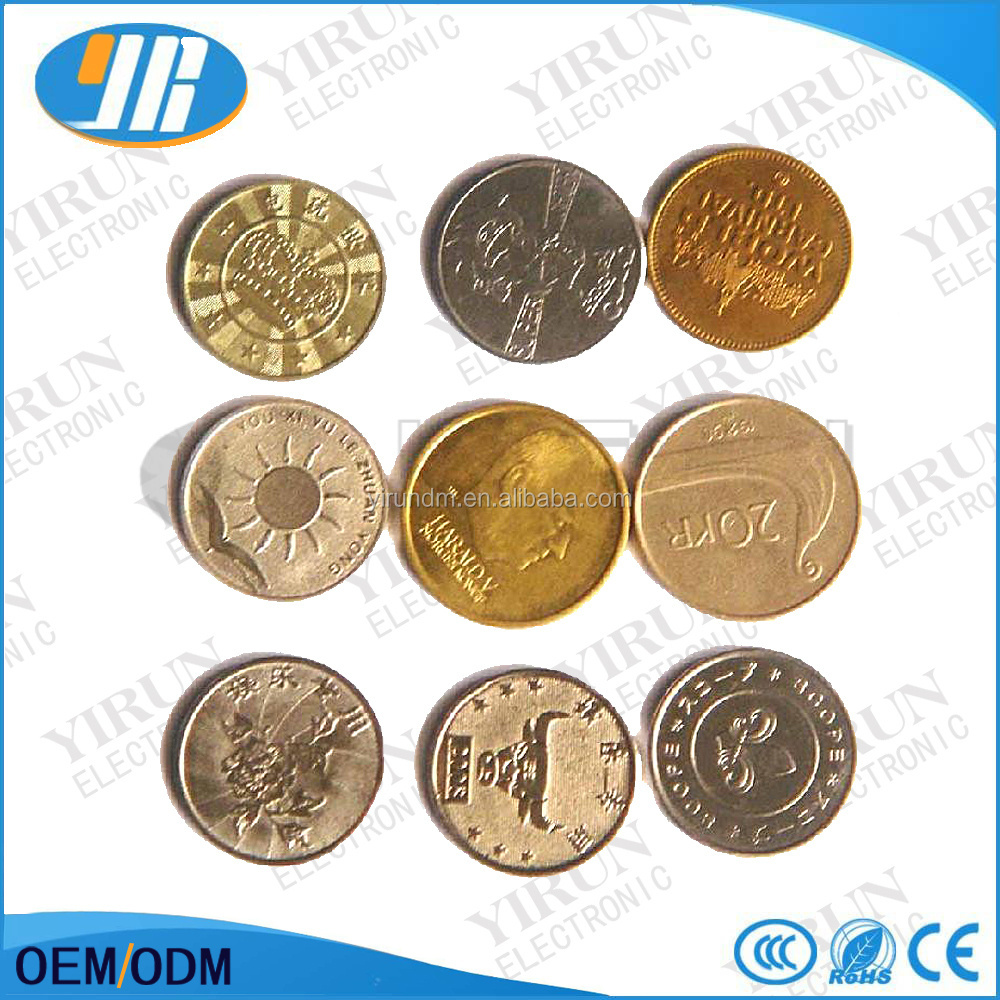 Custom game tokens coins metal coins cheap custom token coins for game machines