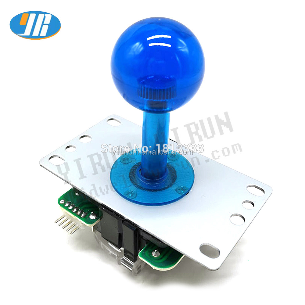 12V Illuminated LED Joystick Coin Pusher for Crane Fishing Arcade Machines