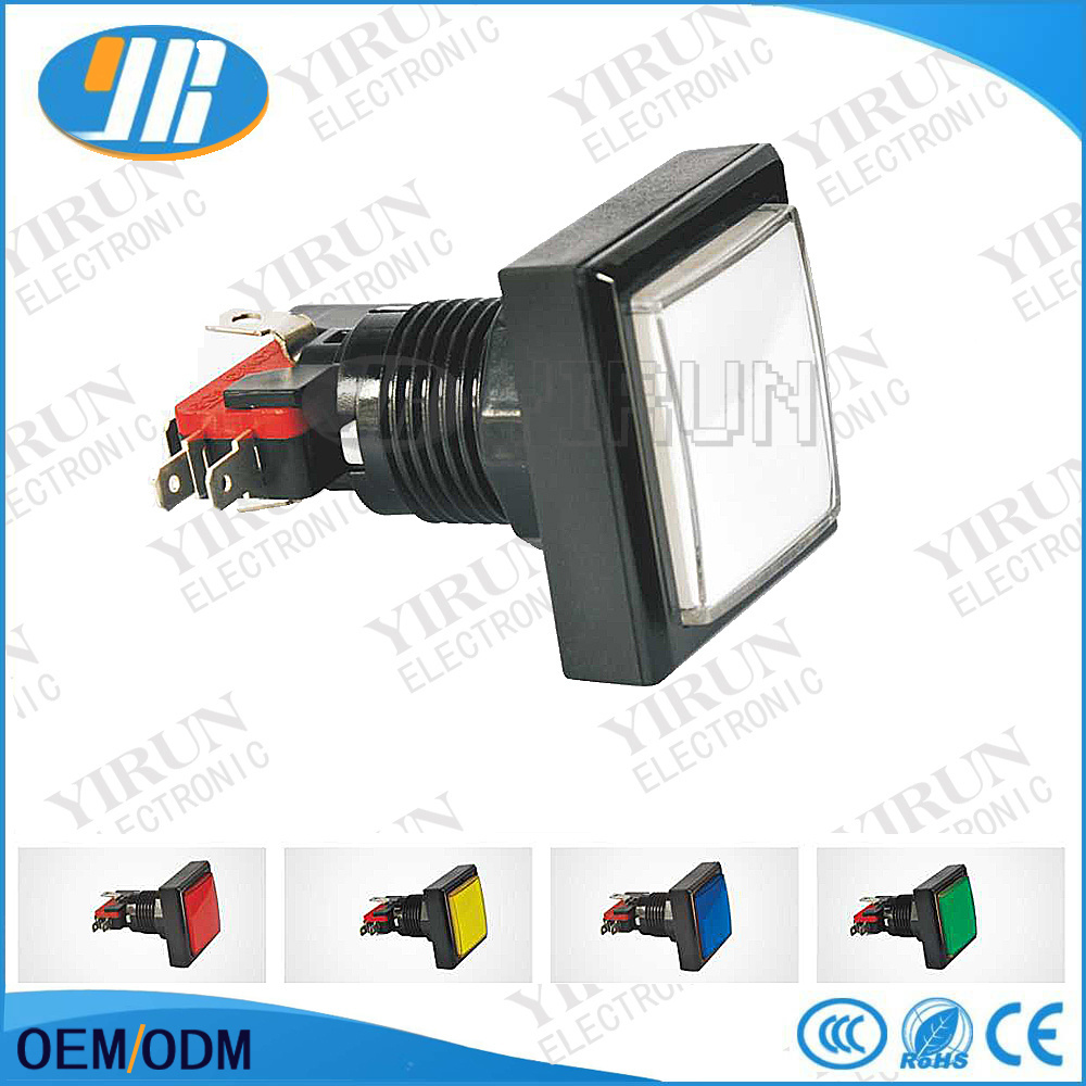 arcade game LED push button switch arcade game machine push button ...