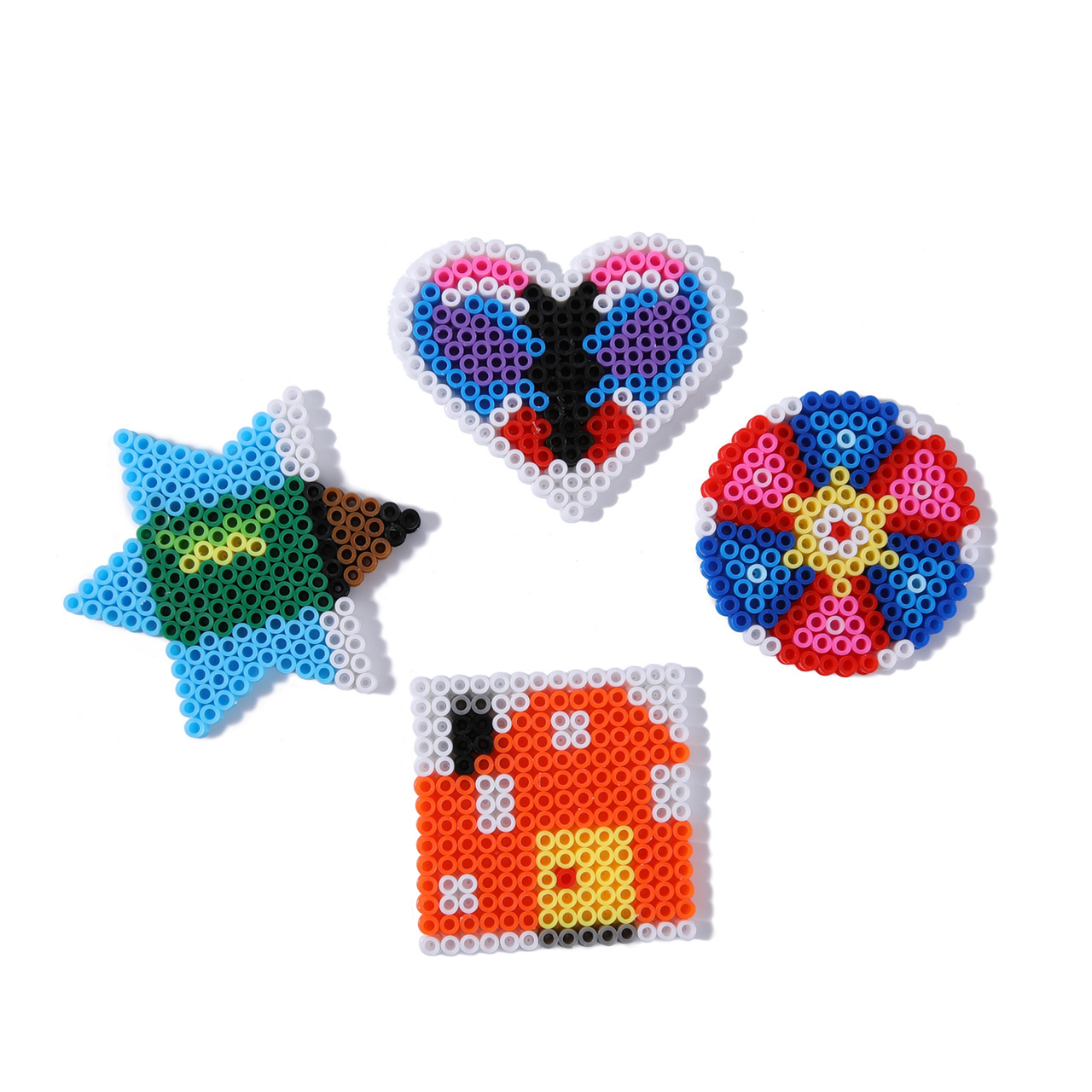 Hot Selling Products Diy Hama Beads Montessori Educational Toys Fuse Beads Pegboard Perler Beads 5mm For Kids