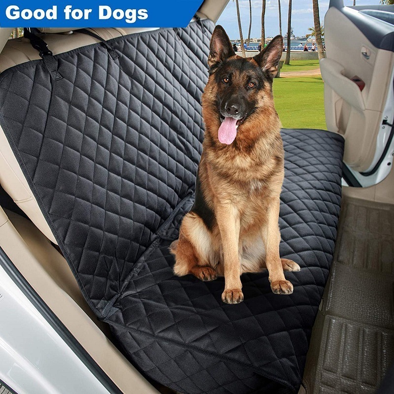 Waterproof Scratchproof Nonslip Dog Car Back Seat Cover Protector Hammock Durable Pet Car Seat Cover Backseat Against Dirt Fur