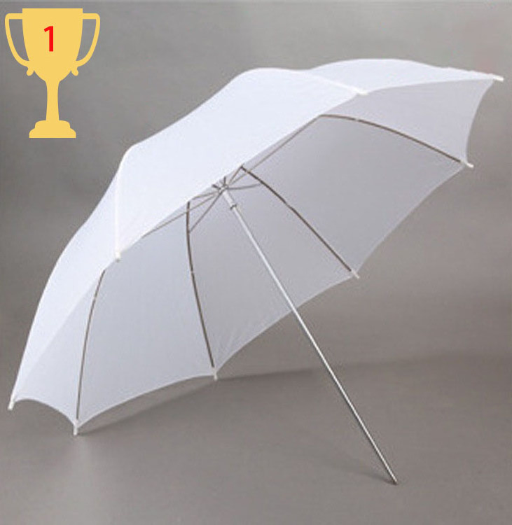 Yiscaxia 83cm Soft Light Umbrella Photography Umbrella Photography Equipment White Umbrella Used for Photography Reflective