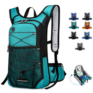 Waterproof Outdoor Sport Hiking Cycling Reflective Hydration Backpack With Headphone Jack