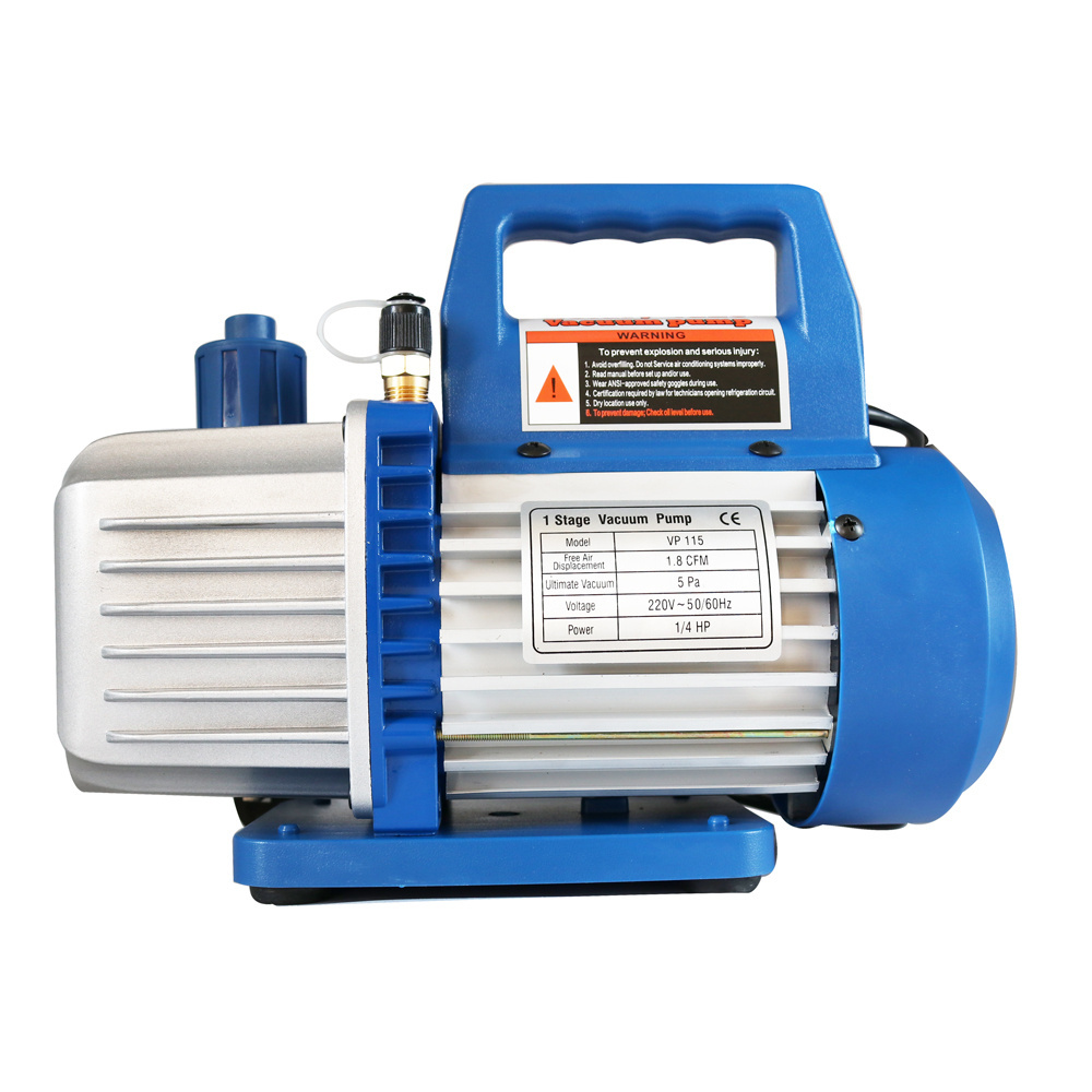 Hot sale 1.8CFM 1/4HP  Refrigerant Rotary Vane vacuum pump