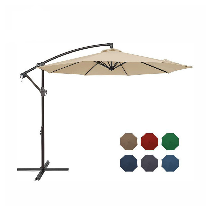 Luxury Furniture Market Garden Outdoor Patio Umbrella Parasol Treasure garden Umbrellas With Bases Parts Garden Umbrellas