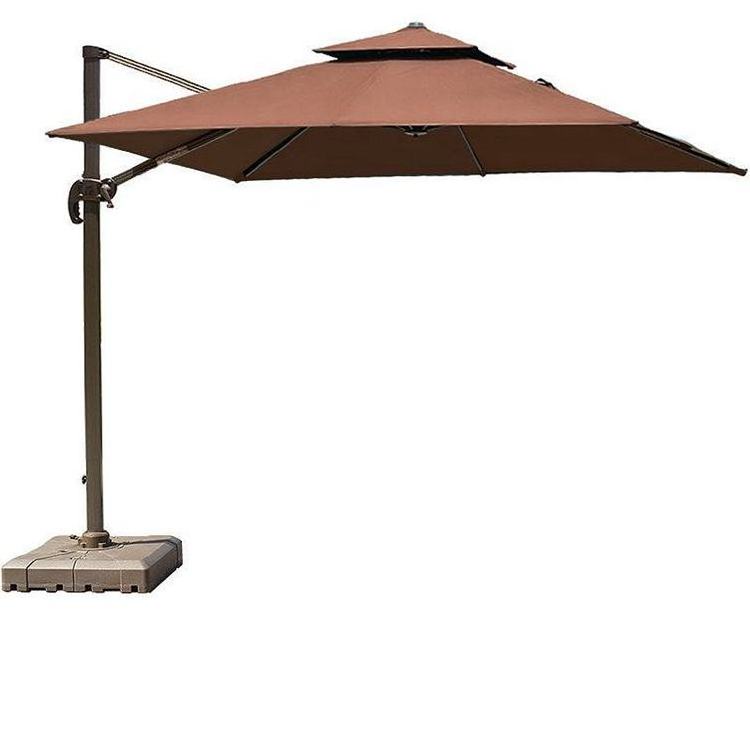 Wholesale Custom Outdoor umbrella foldable square shape umbrella for home and patio bases Outdoor Patio Beach Umbrellas