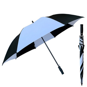 YS-7058 Extra Large Umbrella Customized Printing 30 Inches Big Size Double Layer Windproof Big Golf Umbrella With Logo