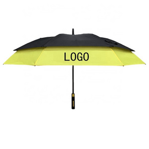 YS-7036 New Design High Quality Advertising Custom Logo Windproof Auto Open Double Layer Extensible Golf Umbrella