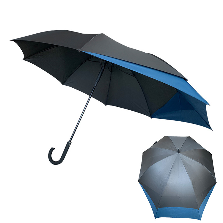 YS-7062 Factory Supply Modern Extendable Umbrella For Adults Windproof Auto Open Custom Logo Prints Extended Backpack Umbrella