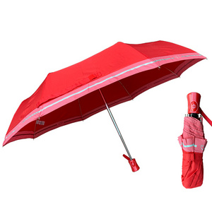 YS-3121 Foldable Umbrella Promotional Custom Advertising Logo Print Portable Travel Auto Open And Close 3 Folding Umbrella