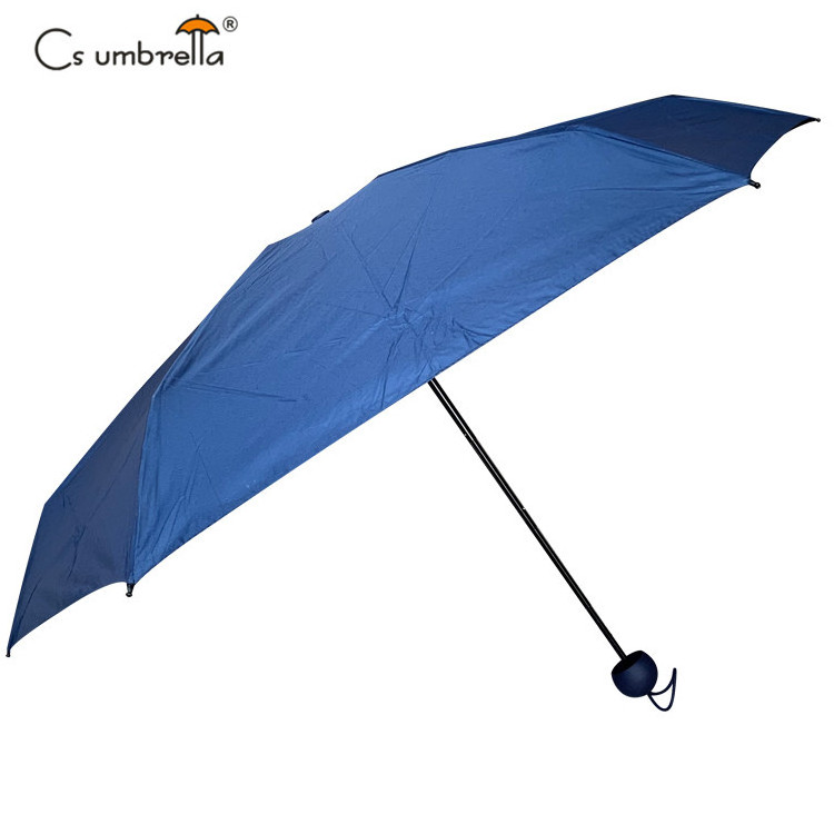 YS-5001 Factory Wholesale Paraguas Promotional Mini Size 5 Fold Pocket Gift Folded Ultra Light Capsule Folding Umbrella