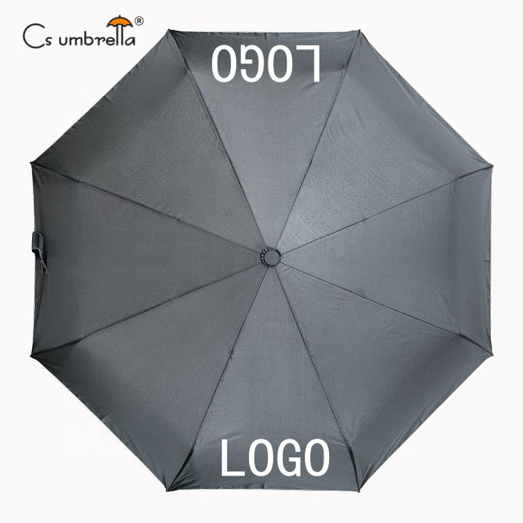 YS-3012 Factory Supply Compact Fold Travel Umbrella Custom Logo Advertising Promotion Portable Auto Open 3 Folding Umbrella