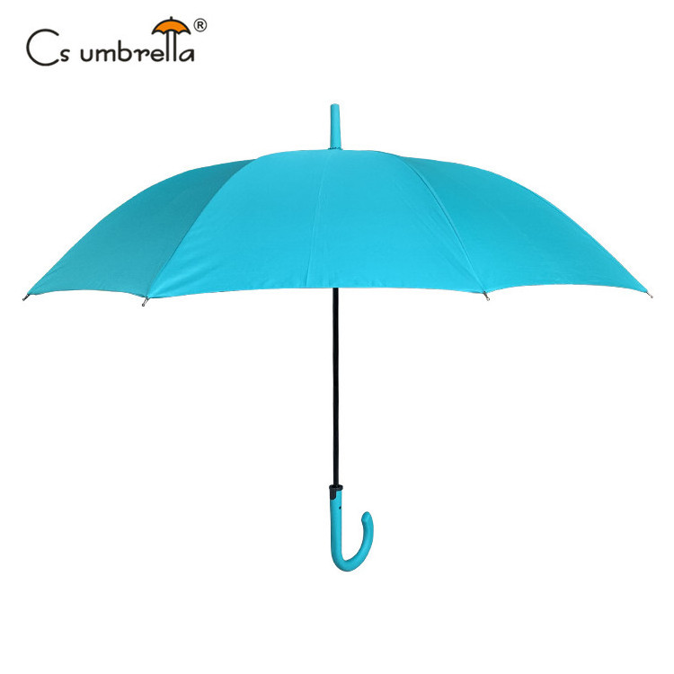 YS-1046 High Quality Sun And Rain Umbrella Windproof Auto Open Custom Logo Advertising Straight Umbrella Paraguas