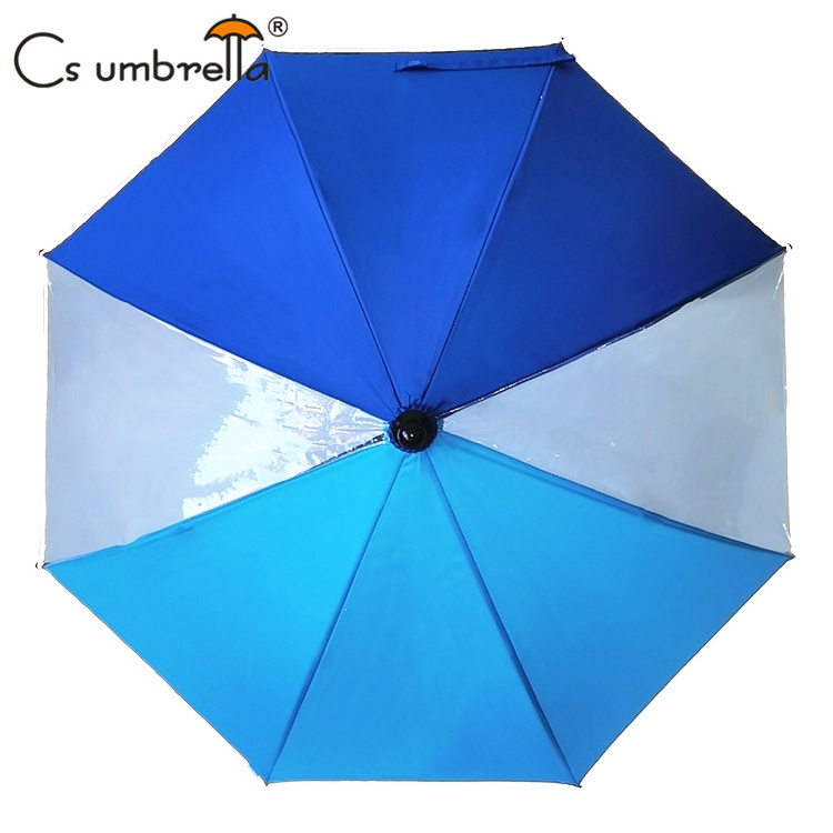 YS-6013 New Funny Design Children Water Gun Umbrella Custom Logo Prints Manual Open Straight Watergun Kids Umbrella