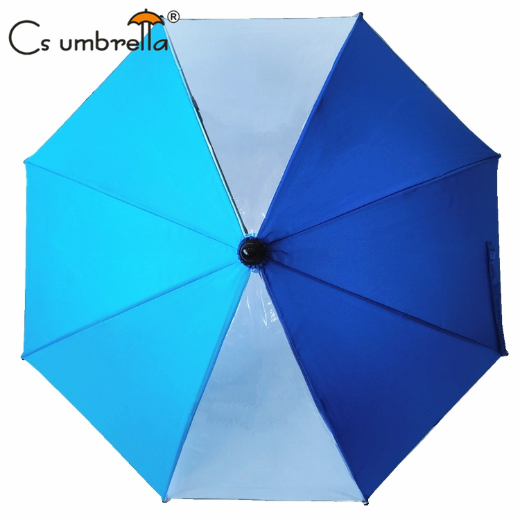 YS-6013 New Design Water Gun Umbrella For Kids Manual Open And Close Pongee With POE Special Water Gun Toy Children Umbrella