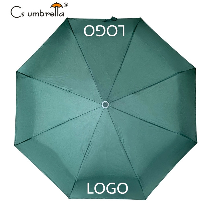 YS-3068 Umbrella Factory Promotional Gift Folded Umbrella Auto Open Paraguas Travel Custom Print Advertising Folding Umbrella