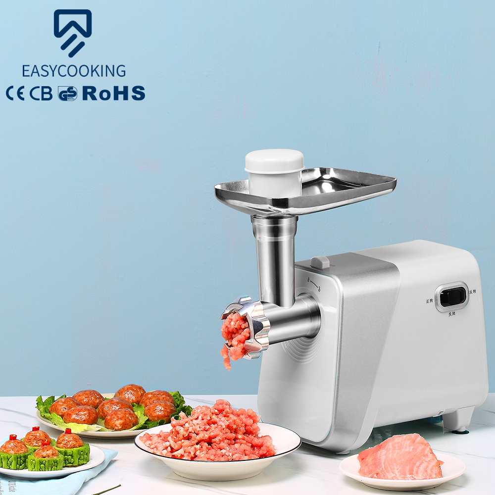 Best Selling Stainless Steel 1800W Electric Meat Grinder Manual Meat Mincer For Customized