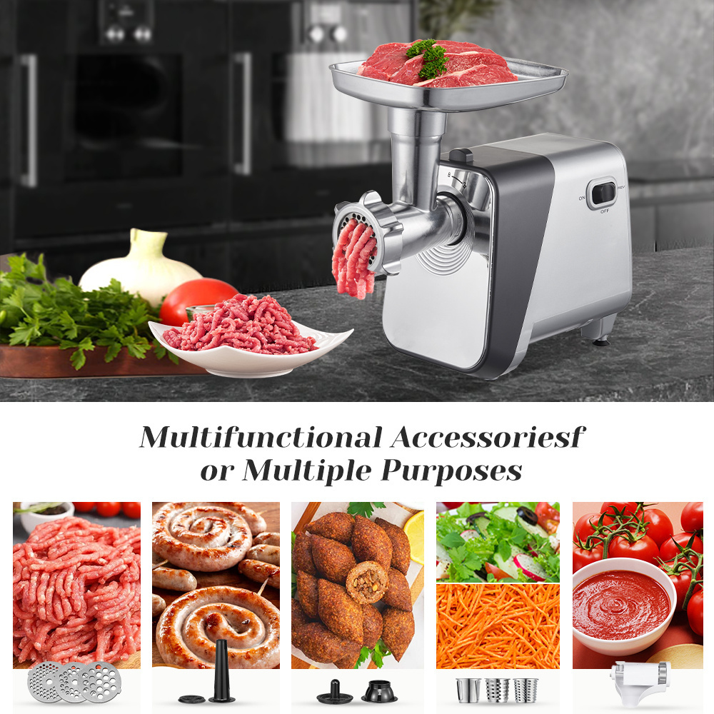 Professional Multi-function Household Electric Blender Chopper Machine Mixer Mincer Slicer Sausage Meat Grinder