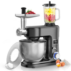 Wholesale 3 In 1 Multifunctional Household Egg Beater Dough Mixer Juicer Blender Commercial Stand Mixer