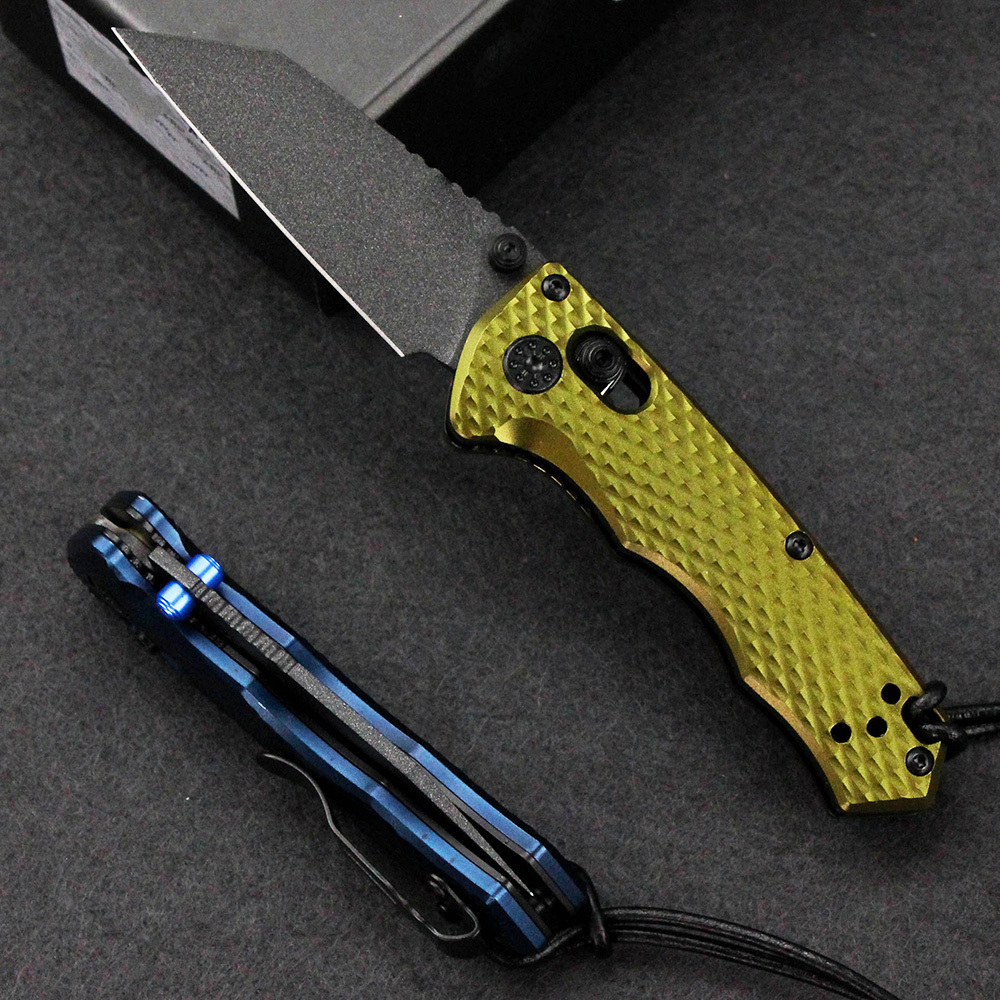 B-e-nchmade 290 pocket tactical  hunting High hardness folding knife Multi-purpose EDC knife Survival knife