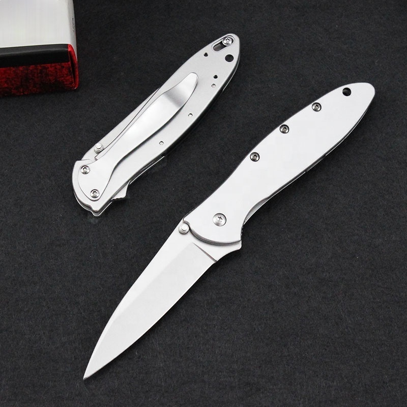 Factory wholesale the best quality K-ershaw Leek 1660 folding knife and survival knife for pocket hunting tactical knives