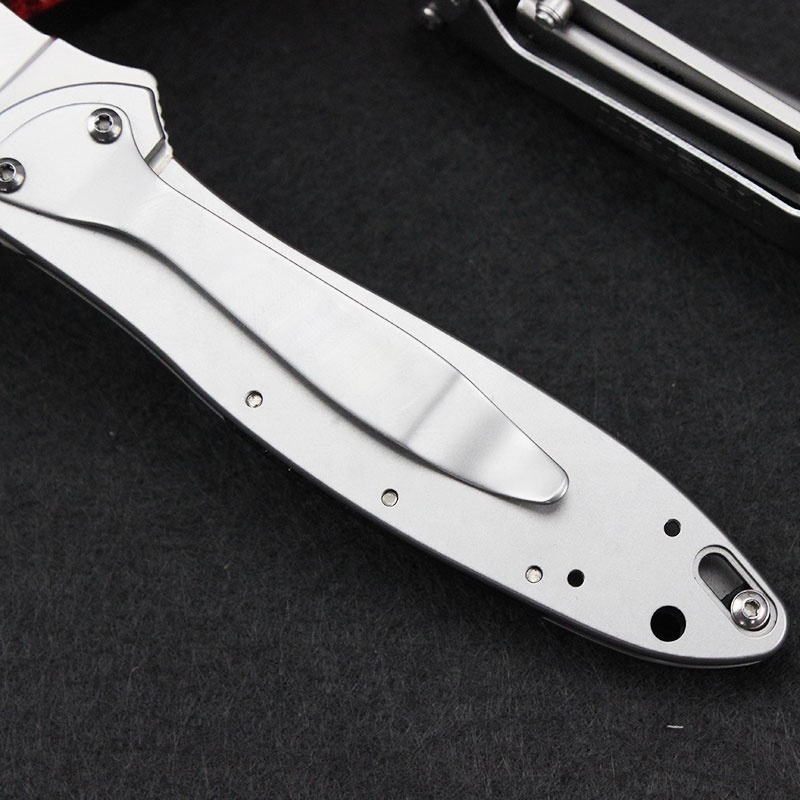 Factory wholesale the best quality K-ershaw Leek 1660 folding knife and survival knife for pocket hunting tactical knives