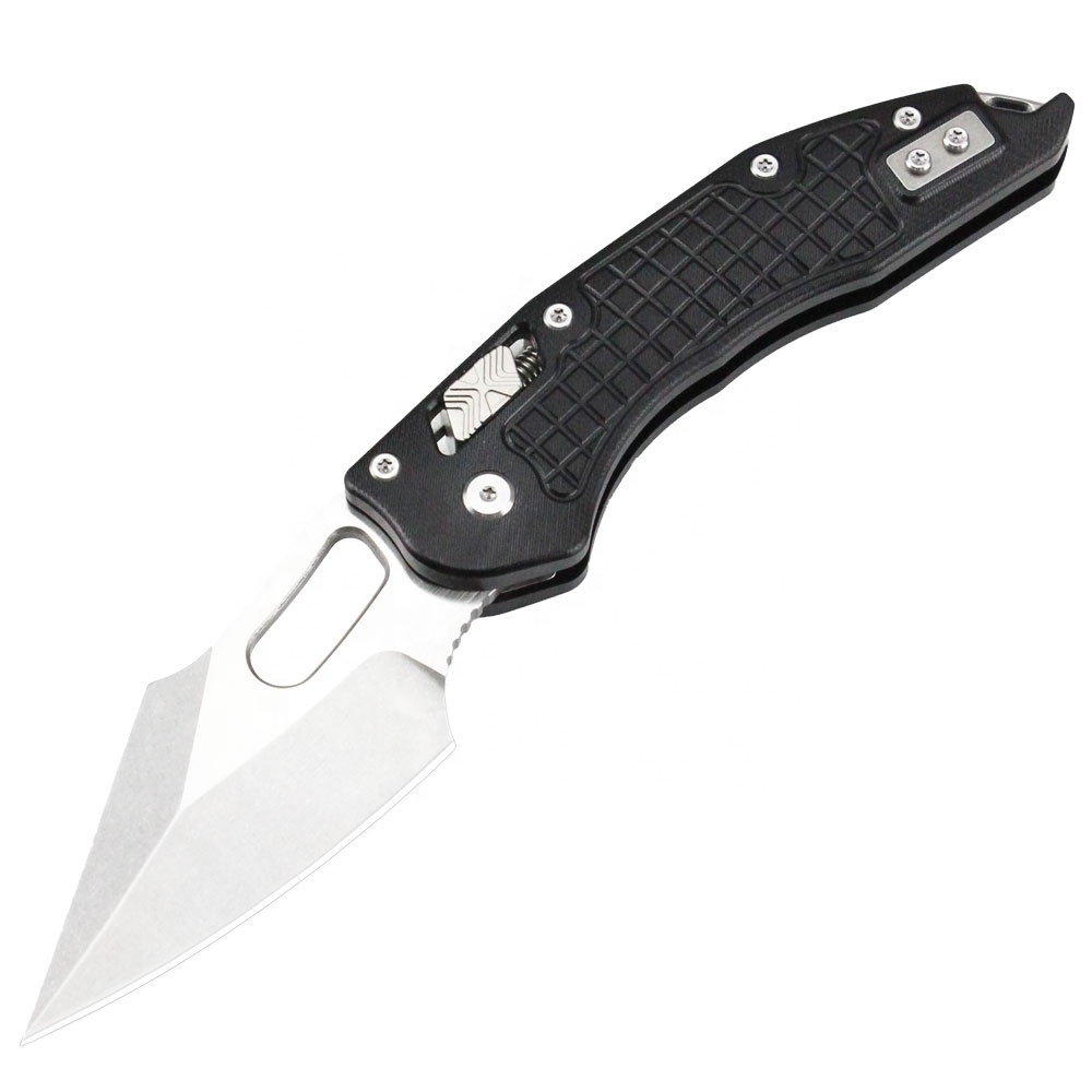 2023 New M-icrotech knife folding knife for D2 blade and G10 handle Tactical knife with Outdoor camping