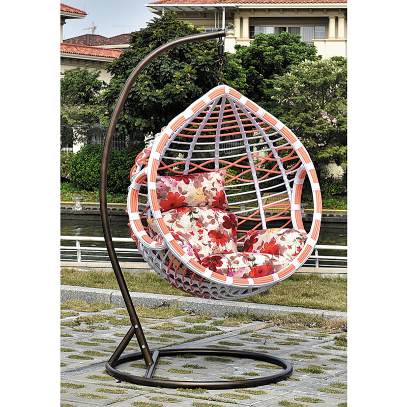 Promotional wicker teardrop chair cheap hanging chairs hanging garden modern hanging chair for balcony