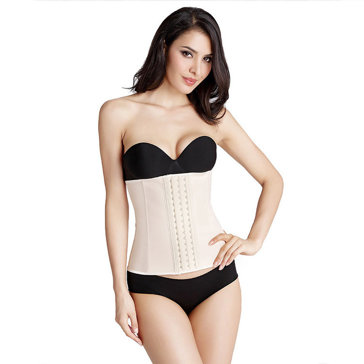 fajas colombiana Wholesale De Tight Body Shapers Women Sexy Colombian Latex Waist Trainer 9 Steel Boned Corset