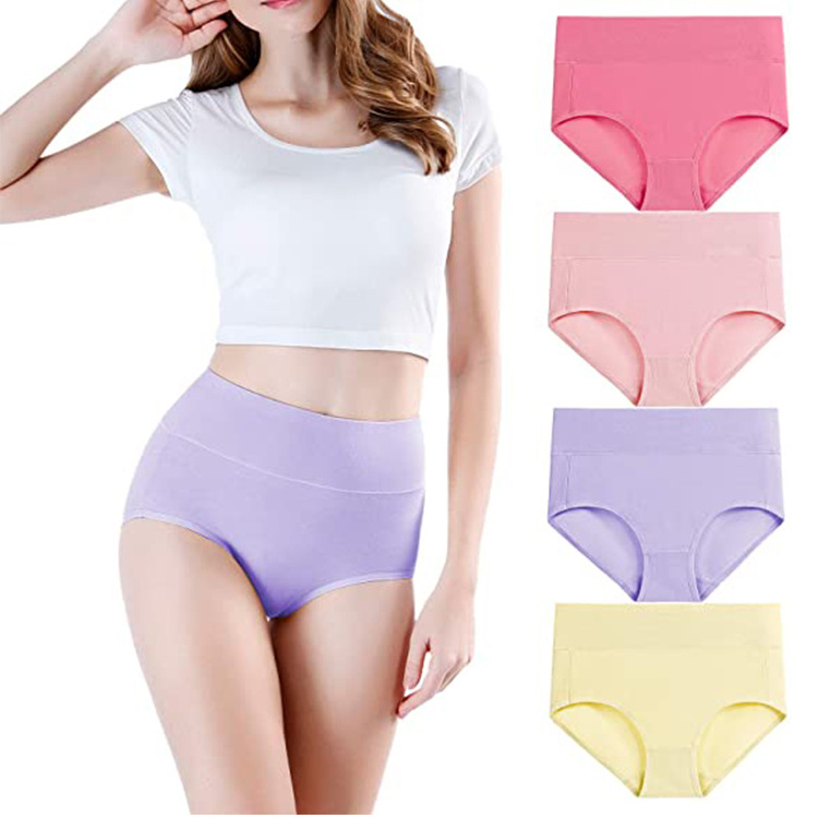 bragas mujer Women panties cotton underwear ladies sexy solid color panties low waist underwear soft Stretchy Briefs  panties