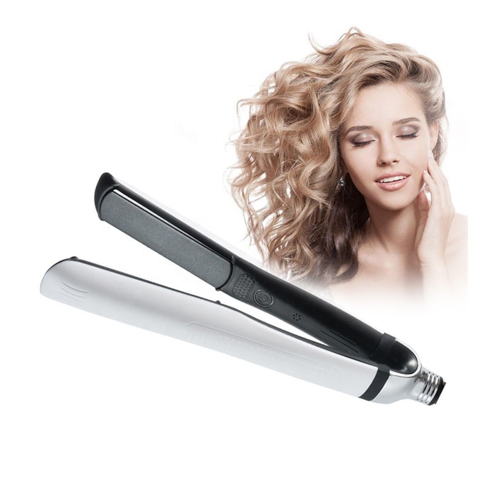 2024 Titanium Flat Irons Salon Hotel Hair Straightener Oem Tourmaline Ceramic Flat Iron Hair Straighteners