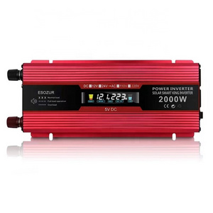 Car Inverter 500w  1000w 2000w 12v 220v Power Inverter 2kva 220v Dc Ac Off Grid Home Inverter