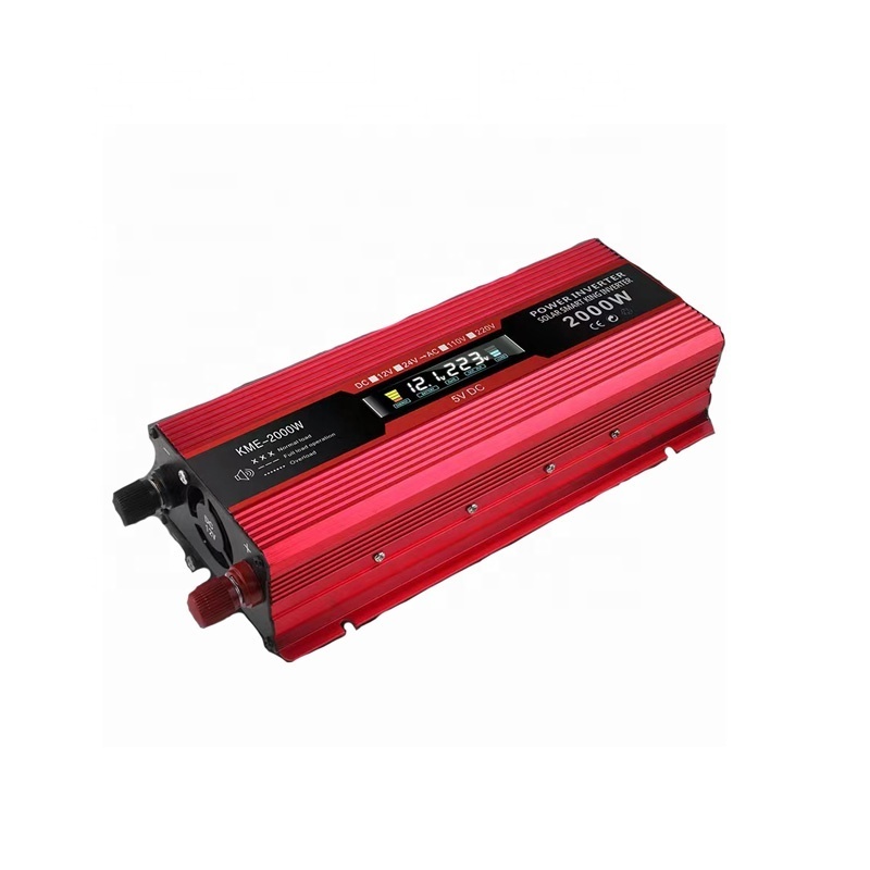 Car Inverter 500w  1000w 2000w 12v 220v Power Inverter 2kva 220v Dc Ac Off Grid Home Inverter